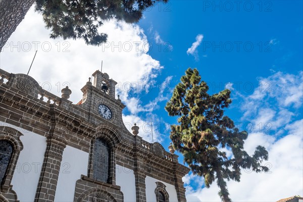 Detail of the Basilica of Nuestra Senora del Pino in the municipality of Teror. Gran Canaria, Spain, Europe