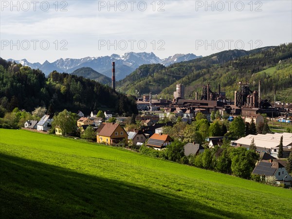 Donawitz steelworks of voestalpine AG, Leoben, Styria, Austria, Europe