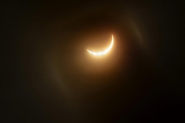 Nature, astronomy, total solar eclipse 2024, Province of Quebec, Canada, North America