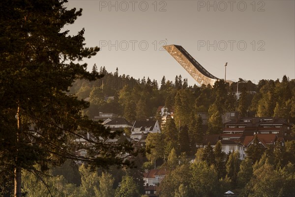 Holmenkollbakken, Holmenkollen, ski jumping hill, ski jump, Oslo, Norway, Europe