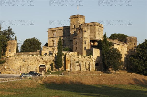 15th century castle of Lourarin, Lourmarin, Parc Naturel Regional du Luberon, Vaucluse, Provence, France, Europe