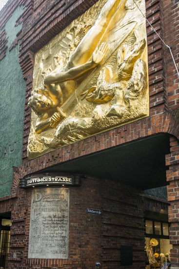 Boettcherstrasse, Old Town, Hanseatic City of Bremen, Germany, Europe