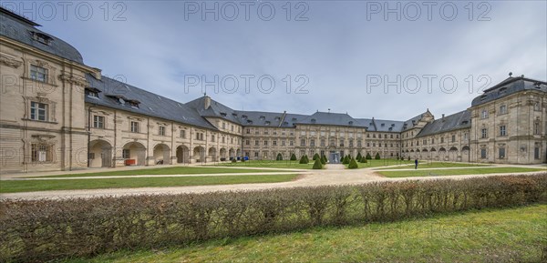 Former Cistercian monastery Ebrach, today Bavarian prison, Ebrach, Lower Franconia, Bavaria, Germany, Europe
