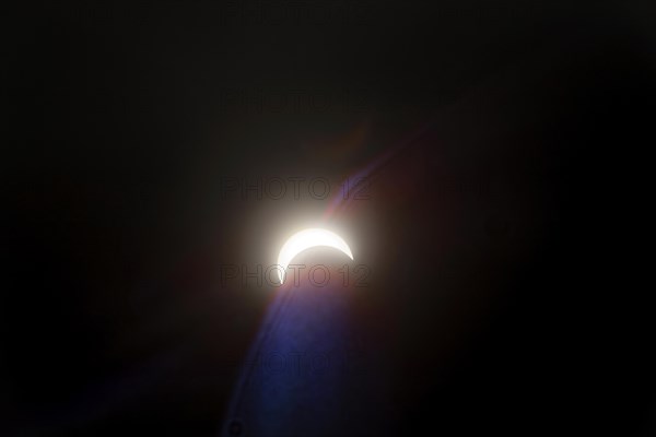 Nature, astronomy, total solar eclipse 2024, Province of Quebec, Canada, North America