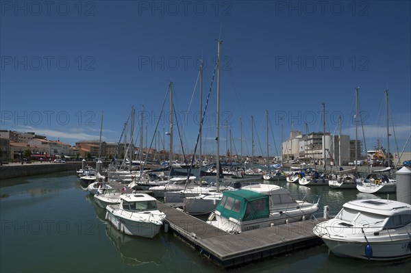 Harbour of Les Sables-d'Olonne, Vandee, France, Europe