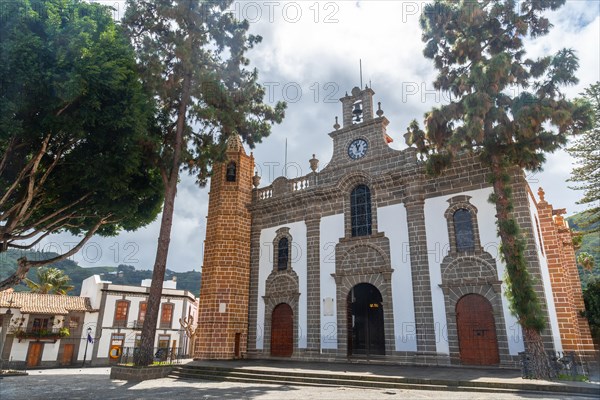 The beautiful Basilica of Nuestra Senora del Pino in the municipality of Teror. Gran Canaria, Spain, Europe