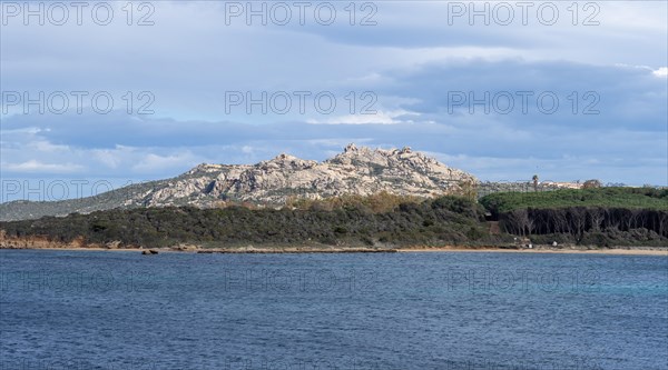 Granite rocks, coast near Palau, Parco Nazionale dell'Arcipelago di la Maddalena, Gallura, Sardinia, Italy, Europe