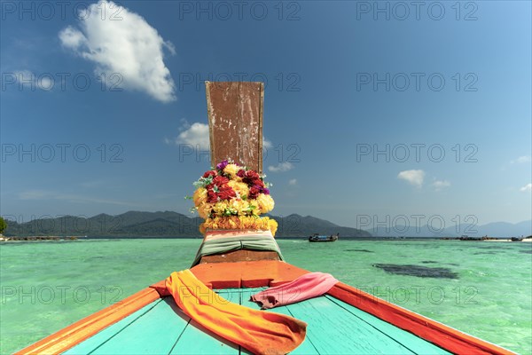 Longtail boat, Koh Lipe, Andaman Sea, Thailand, Asia