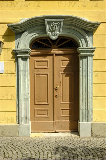 Schiller's house in Weimar at Schillerstrasse 12, Weimar, Thuringia, Germany, Europe