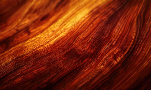 Background made of exotic tigerwood veneer AI generated