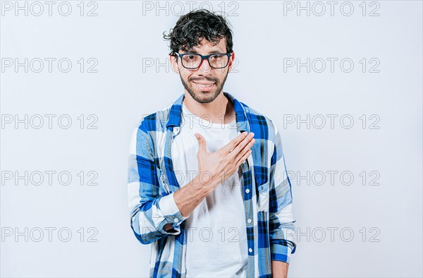 People showing PLEASE gesture in sign language. Person making PLEASE gesture in sign language isolated