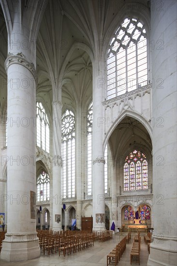 Basilica Basilique Saint-Nicolas-de-Port, Departement Meurthe-et-Moselle, Lorraine, Grand Est region, France, Europe