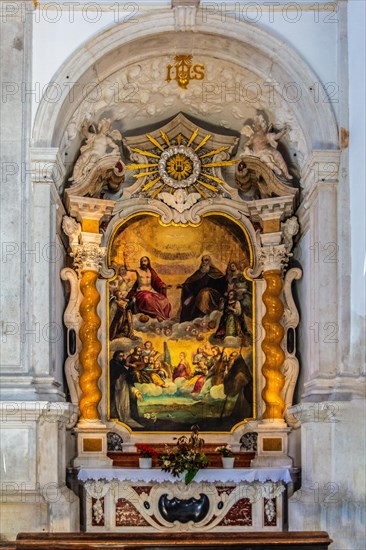 Cathedral Church of St George, Sv. Juri with the high bell tower, j, 17th century, harbour town of Piran on the Adriatic coast with Venetian flair, Slovenia, Piran, Slovenia, Europe