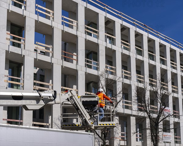 Polish Embassy, construction site Unter den Linden, Berlin, Germany, Europe