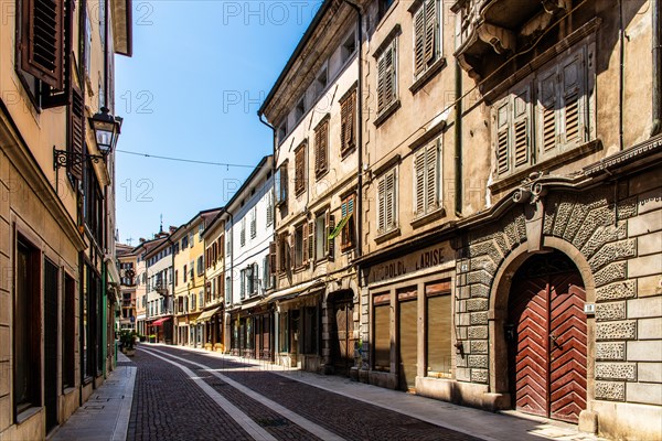 Old town centre, Gorizia, border town to Slovenia, Friuli, Italy, Gorizia, Friuli, Italy, Europe