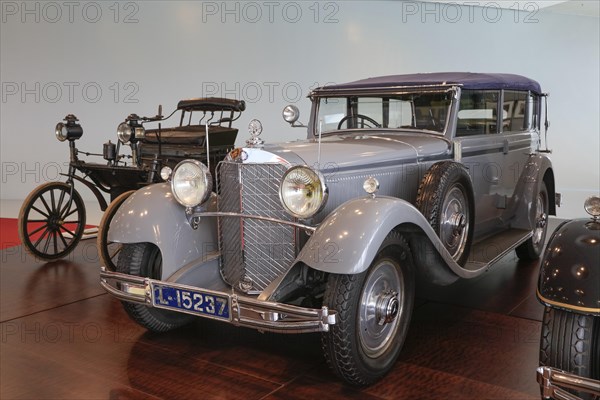 Mercedes-Benz 770 Large Mercedes, Mercedes-Benz Museum, Stuttgart, Baden-Wuerttemberg, Germany, Europe