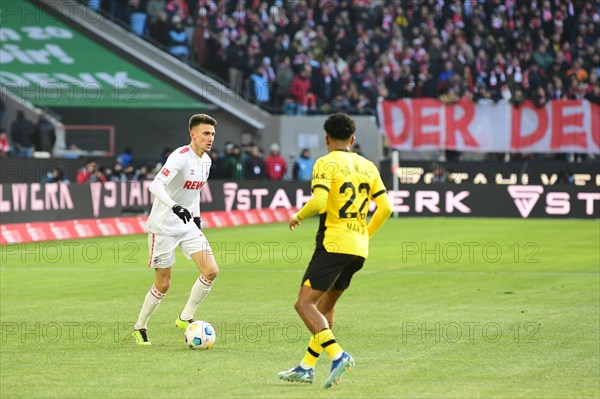 1st Bundesliga, 1.FC Koeln, BVB Borussia Dortmund on 20.01.2024 at the RheinEnergieStadion in Cologne Germany .Photo: Alexander Franz (DFL/DFB REGULATIONS PROHIBIT ANY USE OF PHOTOGRAPHS AS IMAGE SEQUENCES AND/OR QUASI-VIDEO)