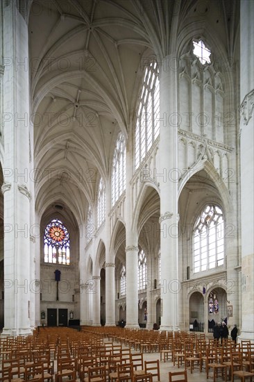 Basilica Basilique Saint-Nicolas-de-Port, Departement Meurthe-et-Moselle, Lorraine, Grand Est region, France, Europe