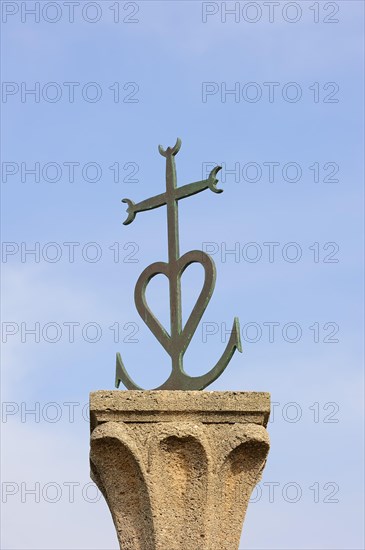 Camargue Cross, Saintes-Maries-de-la-Mer, Camargue, Bouches-du-Rhone, Provence-Alpes-Cote d'Azur, South of France, France, Europe