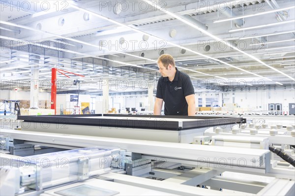 Sunmaxx PVT is a new innovative developer of photovoltaic thermal solar modules. The Fraunhofer ISE has confirmed an overall efficiency of 80% for the PX-1 premium module. The innovation is the combination of photovoltaics and solar thermal energy in one element, Ottendorf-Okrilla, Saxony, Germany, Europe