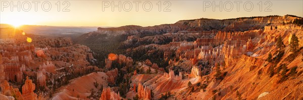 Bryce Amphitheatre at sunrise, Bryce Canyon National Park, Colorado Plateau, Utah, United States, USA, Bryce Canyon, Utah, USA, North America