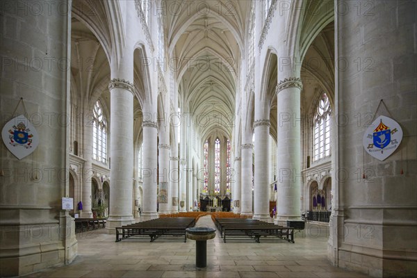 Basilica Basilique Saint-Nicolas-de-Port, Departement Meurthe-et-Moselle, Lorraine, Grand Est region, France, Europe