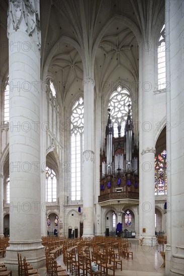 Basilica Basilique Saint-Nicolas-de-Port, Departement Meurthe-et-Moselle, Lorraine, Grand Est region, France, Europe