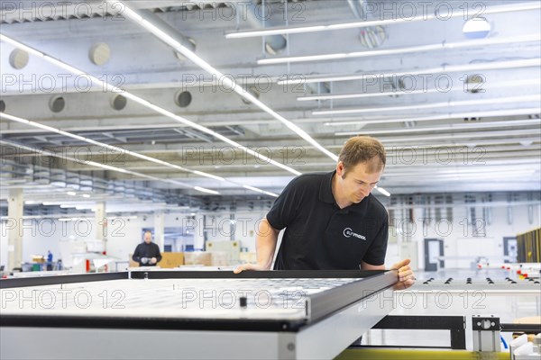 Sunmaxx PVT is a new innovative developer of photovoltaic thermal solar modules. The Fraunhofer ISE has confirmed an overall efficiency of 80% for the PX-1 premium module. The innovation is the combination of photovoltaics and solar thermal energy in one element, Ottendorf-Okrilla, Saxony, Germany, Europe