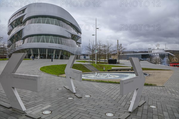 Mercedes-Benz Museum, Stuttgart, Baden-Wuerttemberg, Germany, Europe