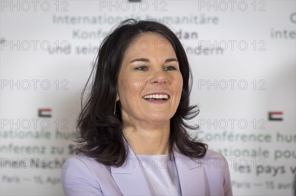 Annalena Baerbock (Alliance 90/The Greens), Federal Foreign Minister, photographed in Paris. 'Photographed on behalf of the Federal Foreign Office'