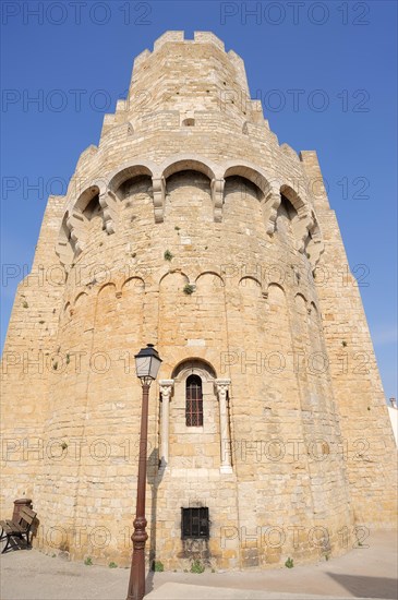 Church of Notre Dame de la Mer, Les Saintes-Maries-de-la-Mer, Camargue, Bouches-du-Rhone, Provence-Alpes-Cote d'Azur, South of France, France, Europe