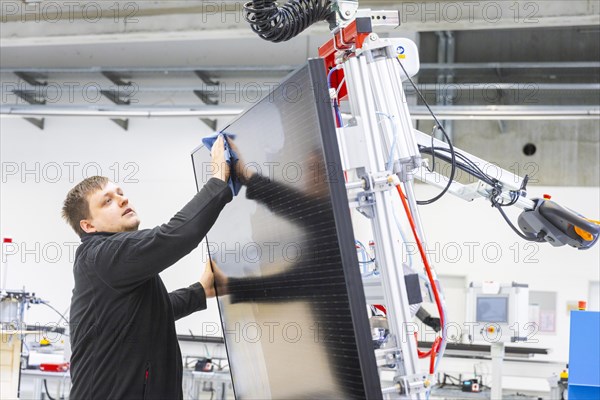 Sunmaxx PVT is a new innovative developer of photovoltaic thermal solar modules. The Fraunhofer ISE has confirmed an overall efficiency of 80% for the PX-1 premium module. The innovation is the combination of photovoltaics and solar thermal energy in one element, Ottendorf-Okrilla, Saxony, Germany, Europe