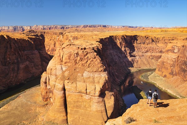 Horseshoe Bend, Glen Canyon, Colorado River, Arizona, USA, Horseshoe Bend, Arizona, USA, North America