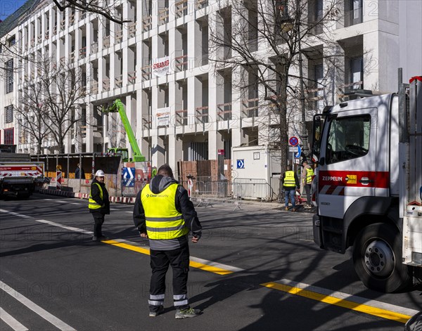 Polish Embassy, construction site Unter den Linden, Berlin, Germany, Europe