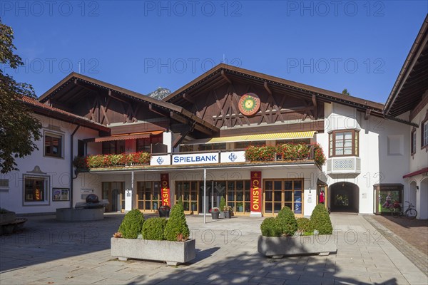 Casino, casino, Garmisch district, Garmisch-Partenkirchen, Werdenfelser Land, Upper Bavaria, Bavaria, Germany, Europe