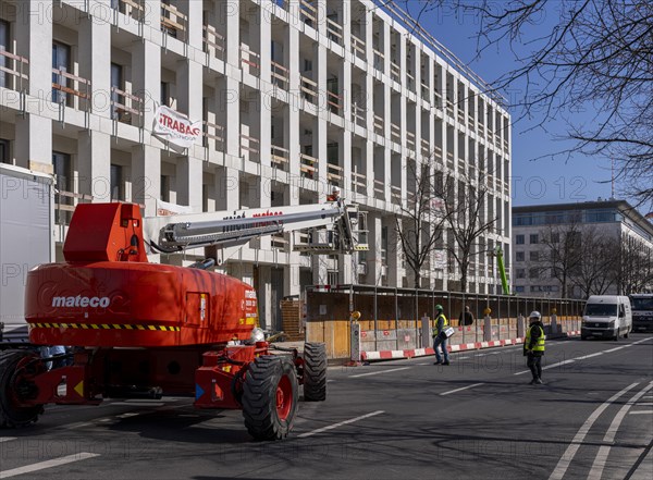 Polish Embassy, construction site Unter den Linden, Berlin, Germany, Europe