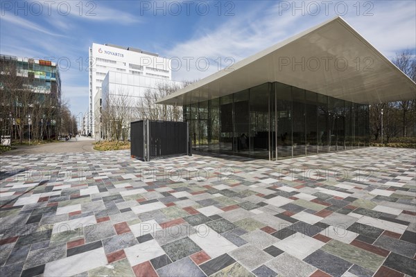 Modern architecture, office building, architect Marco Serra, Novartis Campus, Basel, Canton of Basel-Stadt, Switzerland, Europe