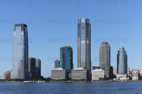 Skyline of Jersey City, New Jersey, USA, Jersey City, New Jersey, USA, North America