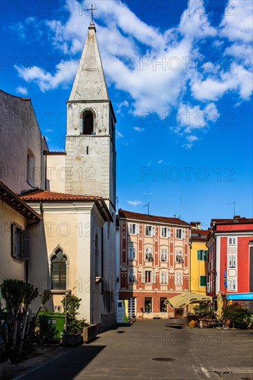 Old town, harbour town Izola, on the Adriatic coast, Slovenia, Izola, Slovenia, Europe