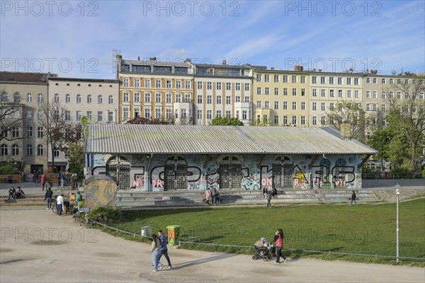 Goerlitzer Park, Kreuzberg, Friedrichshain-Kreuzberg, Berlin, Germany, Europe