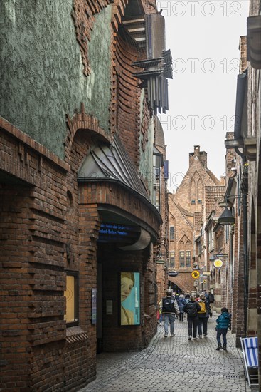 Boettcherstrasse, Old Town, Hanseatic City of Bremen, Germany, Europe