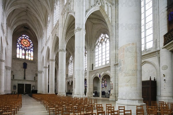 Basilica Basilique Saint-Nicolas-de-Port, Departement Meurthe-et-Moselle, Lorraine, Grand Est region, France, Europe