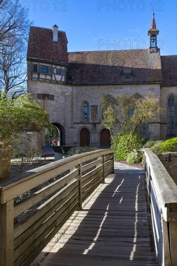 Klingentorbastei, Klingenschuett, historic town wall, Rothenburg ob der Tauber, Middle Franconia, Bavaria, Germany, Europe