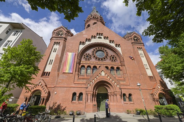 Venue Passionskirche, Marheinekeplatz, Bergmannstrasse, Kreuzberg, Friedrichshain-Kreuzberg, Berlin, Germany, Europe