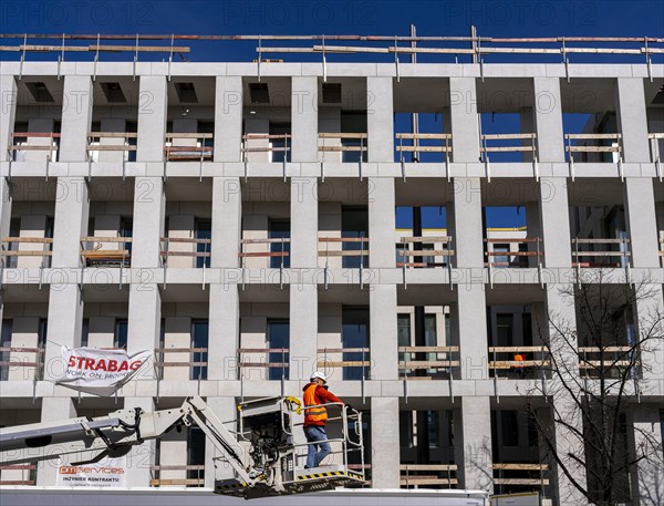 Polish Embassy, construction site Unter den Linden, Berlin, Germany, Europe