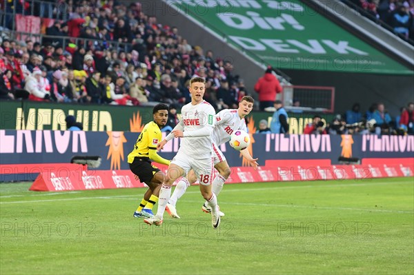 1st Bundesliga, 1.FC Koeln, BVB Borussia Dortmund on 20.01.2024 at the RheinEnergieStadion in Cologne Germany .Photo: Alexander Franz (DFL/DFB REGULATIONS PROHIBIT ANY USE OF PHOTOGRAPHS AS IMAGE SEQUENCES AND/OR QUASI-VIDEO)