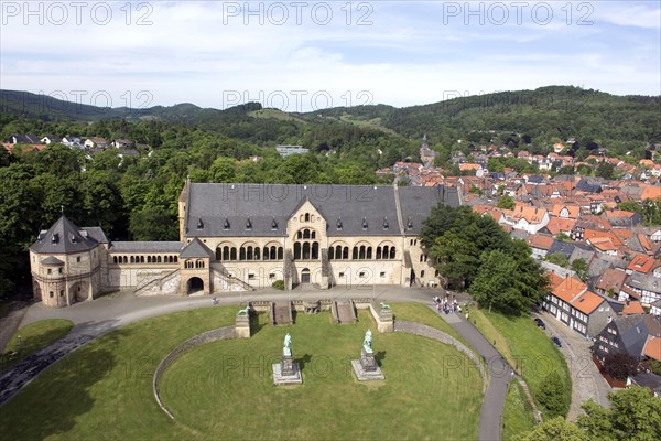 Imperial Palace in Goslar, on 06/06/2015, Goslar, Lower Saxony, Germany, Europe