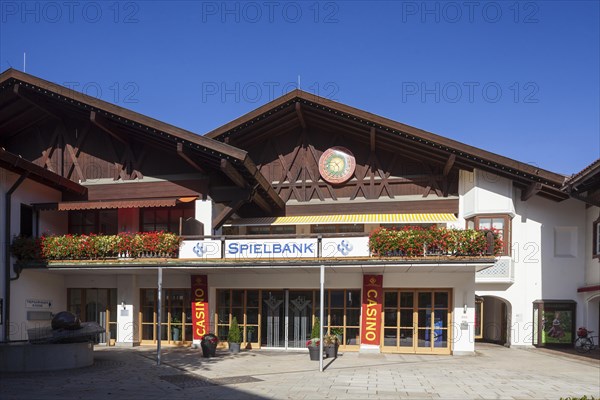 Casino, casino, Garmisch district, Garmisch-Partenkirchen, Werdenfelser Land, Upper Bavaria, Bavaria, Germany, Europe