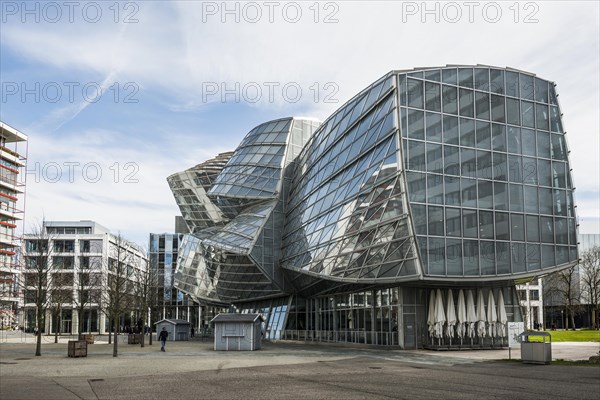 Modern architecture, office building, architect Frank O. Gehry, Novartis Campus, Basel, Canton of Basel-Stadt, Switzerland, Europe