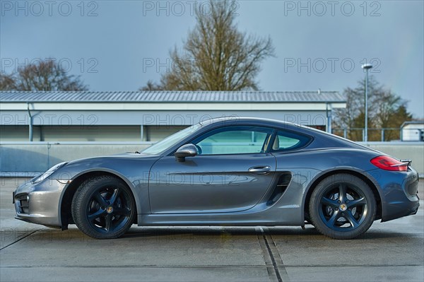 Car Porsche Cayman (Type 981), 2, 7 l cubic capacity, 202 kw, 275 hp, automatic, first registration: 09-13, Wentorf, Schleswig-Holstein, Germany, Europe